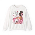Dream Big Graphic T-Shirt – Pink Floral Fashion Girl | VELORA