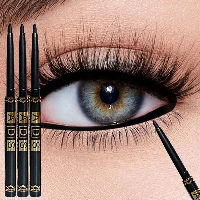 Waterproof Black Eyeliner Pencil Set