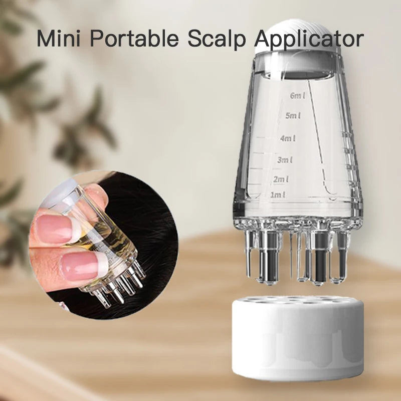 Scalp Applicator & Oil Roller Massage Comb – Hair Regrowth Tool